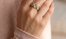 Ring MIRALIA Eternity Prehnite
