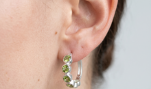 Creolen HARRIET Peridote 20 mm