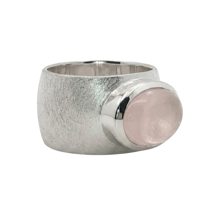 Ring NADINE mit Rosenquarz