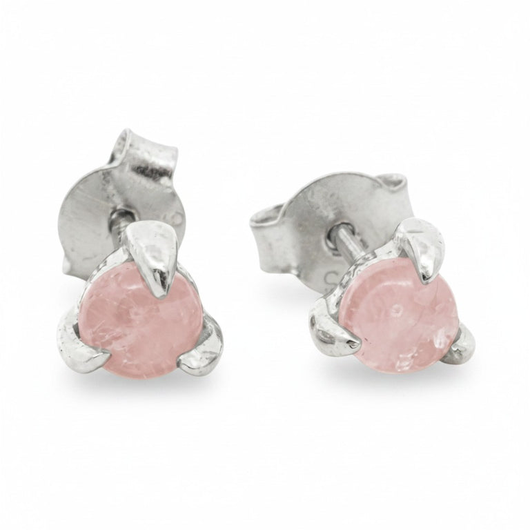 Ohrstecker ROSALI mit Rosenquarz