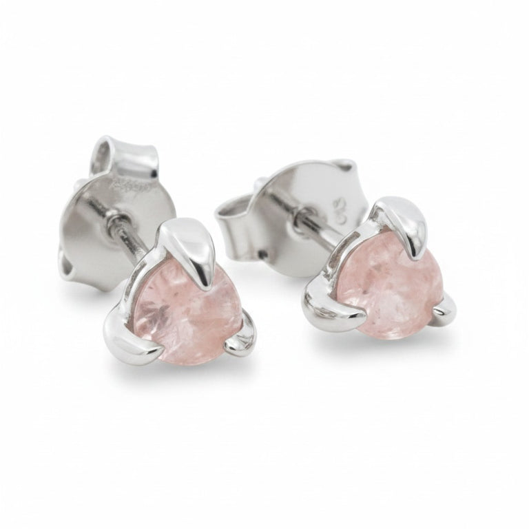 Ohrstecker ROSALI mit Rosenquarz
