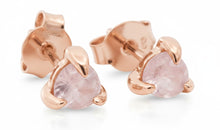 Ohrstecker ROSALI mit Rosenquarz