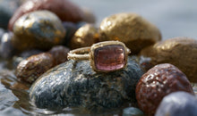 Ring LIVIA rosa Turmalin