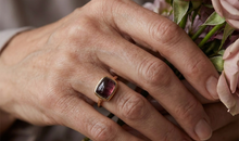 Ring LIVIA rosa Turmalin