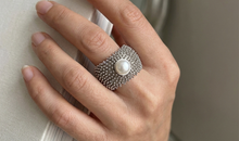 Ring DOTTERA mit Perle