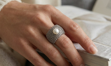 Ring DOTTERA mit Perle