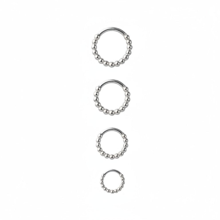 Segment Ring BASIC Bubble 1.1mm 18k Gold