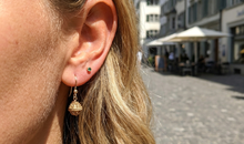 Filigrane Kugel-Ohrhänger 8 mm