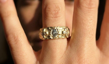 Unikat Ring mit Salt & Pepper Diamond | By Olga Ribler