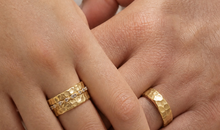TERRANA – Statement Ring 10 mm mit Diamanten