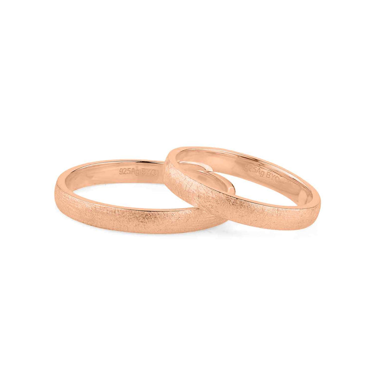 Ring COLIN 3 mm ice matt