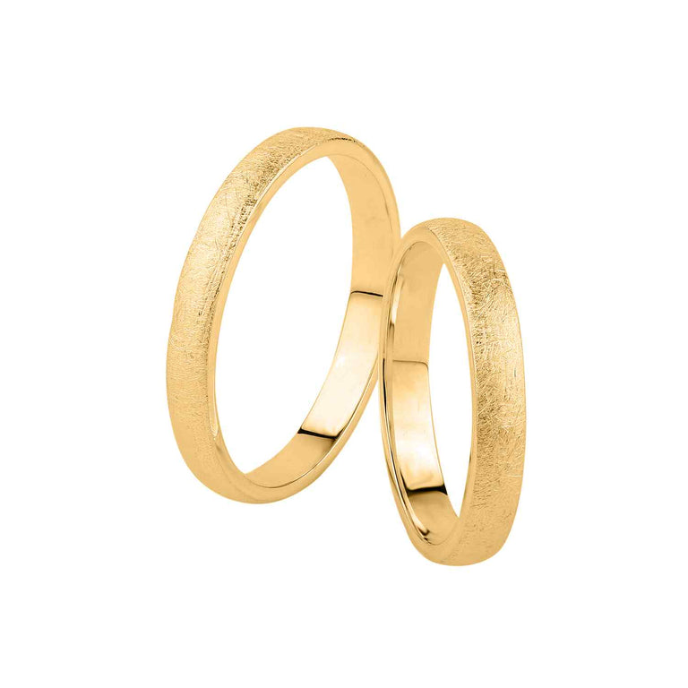 Ring COLIN 3 mm ice matt