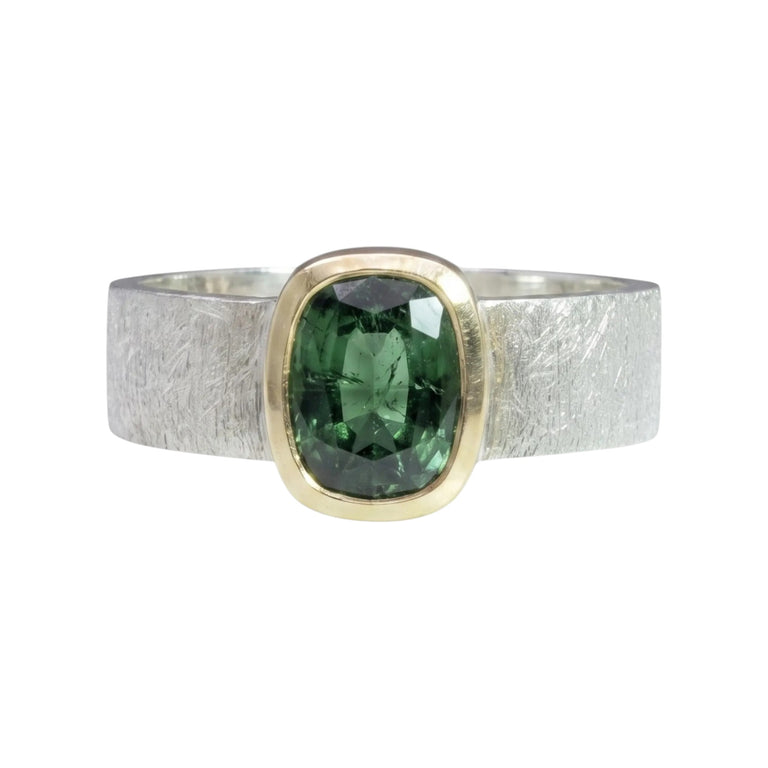Ring ELTON 6×8 Grüner Turmalin