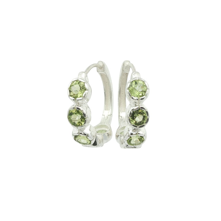 Creolen HARRIET Peridote 20 mm
