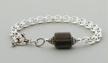 7 mm VALOREA ROLO Armband mit Rauchquarz