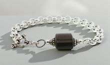 7 mm VALOREA ROLO Armband mit Rauchquarz