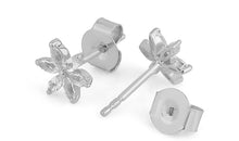 Ohrstecker JUSTINA mit Topas