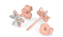 Ohrstecker JUSTINA mit Topas