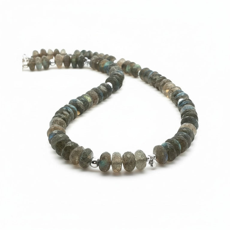 Unikate Labradorite Halskette