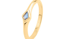 Ring KITE Labradorit 3X5mm Silber