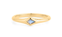 Ring KITE Labradorit 3X5mm Silber