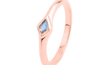Ring KITE Labradorit 3X5mm Silber