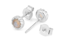 Ohrstecker TWIST Silber mit Labradorit 4mm EXPRESS