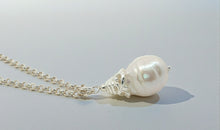Silberkette mit Barockperle