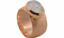 Unikate Ring NADINE – 925 Sterling Silber, Mondstein