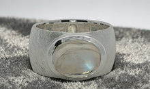 Unikate Ring NADINE – 925 Sterling Silber, Mondstein