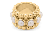 Moving Ring SARINA Perlen 17 mm