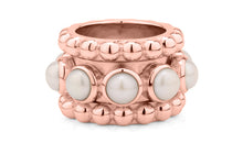 Moving Ring SARINA Perlen 17 mm