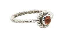Sterling Silber Unikat Ring mit gelben Turmalin Ringgrösse 56