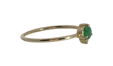 Ring Jahreszeiten SMARAGD 18k Gelbgold