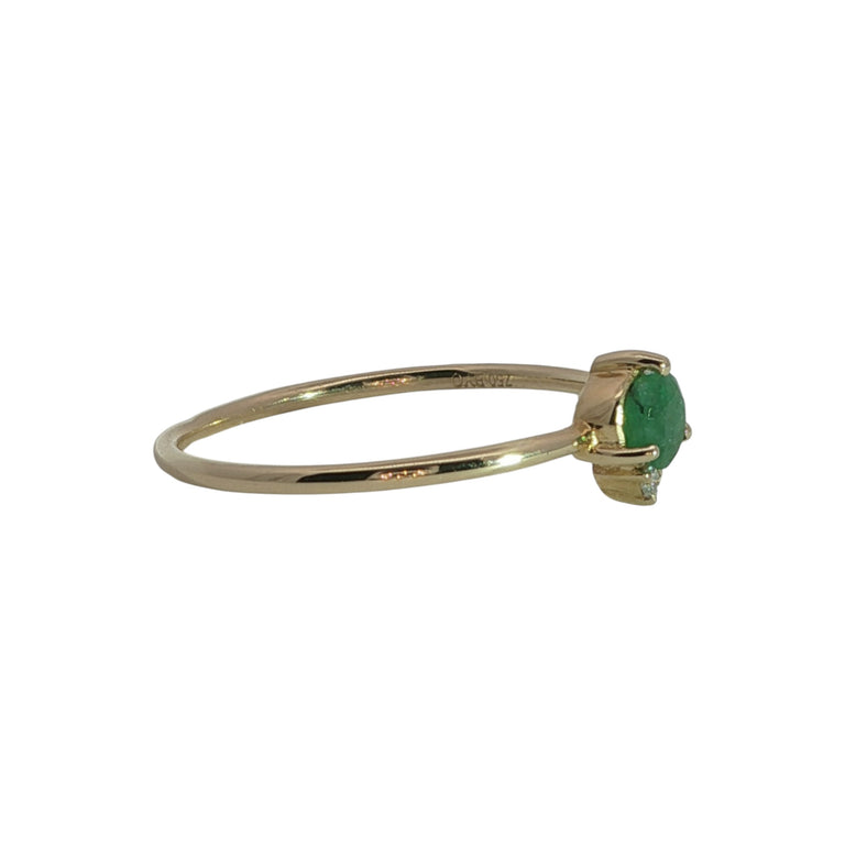 Ring Jahreszeiten SMARAGD 18k Gelbgold