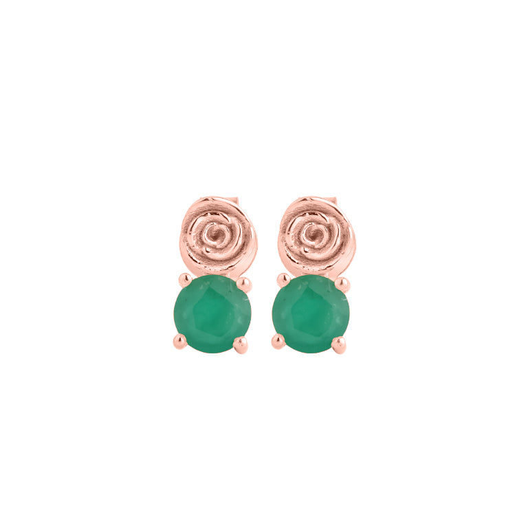 Ohrstecker AMELIA Smaragd