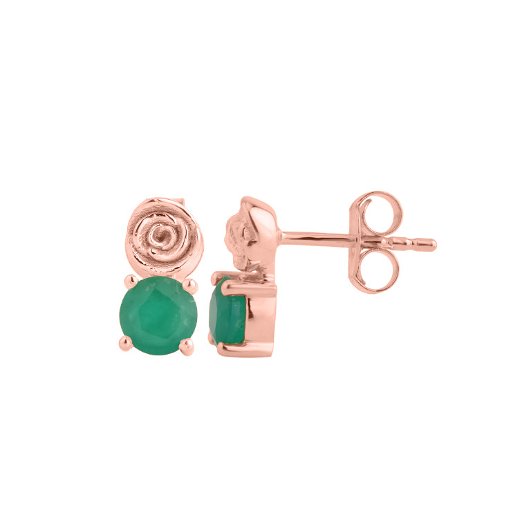 Ohrstecker AMELIA Smaragd