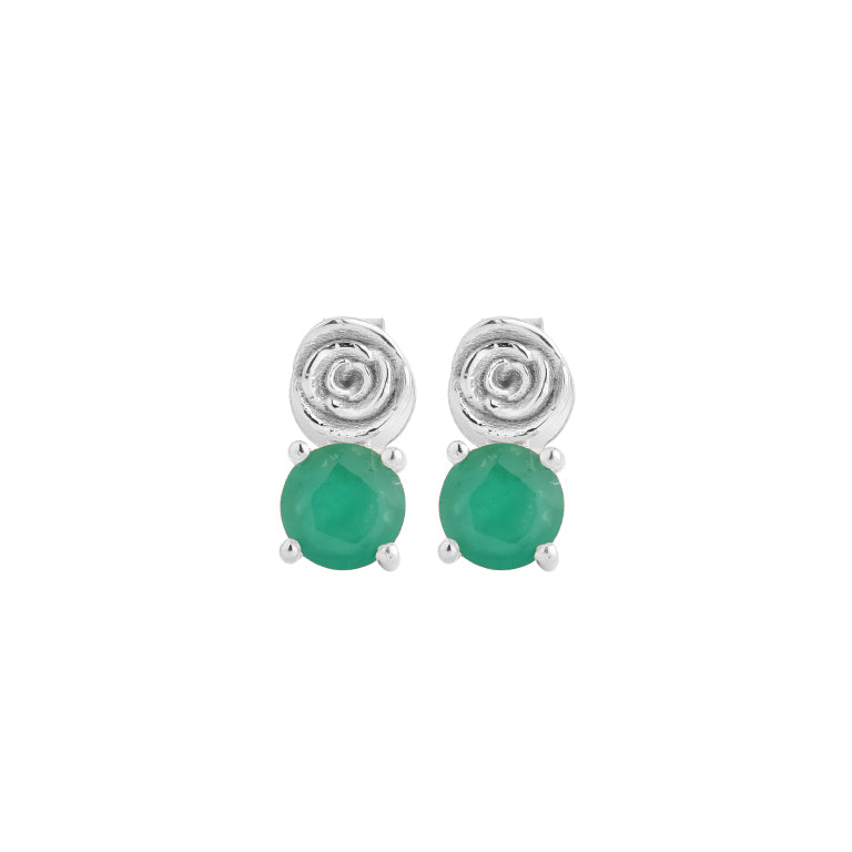Ohrstecker AMELIA Smaragd