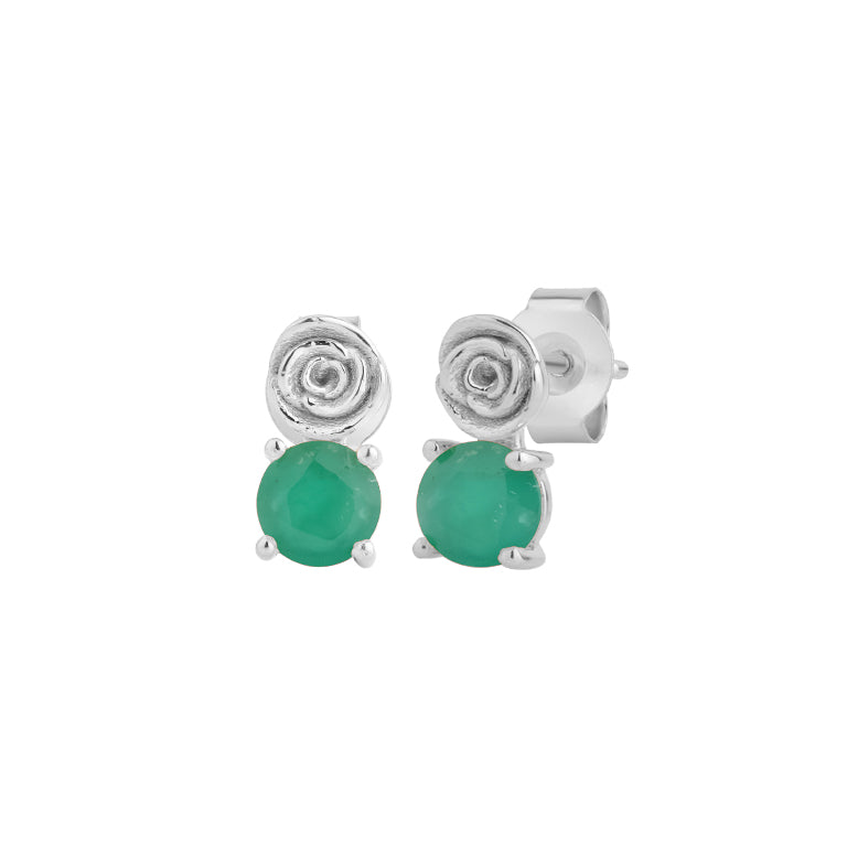 Ohrstecker AMELIA Smaragd