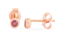 Ohrstecker ATHINA mit Rubin
