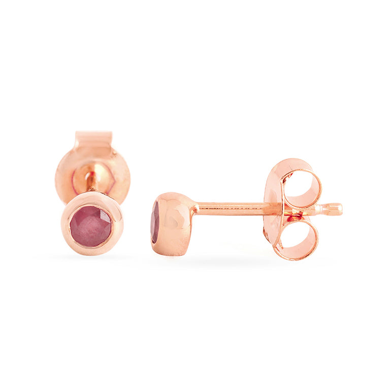 Ohrstecker ATHINA mit Rubin