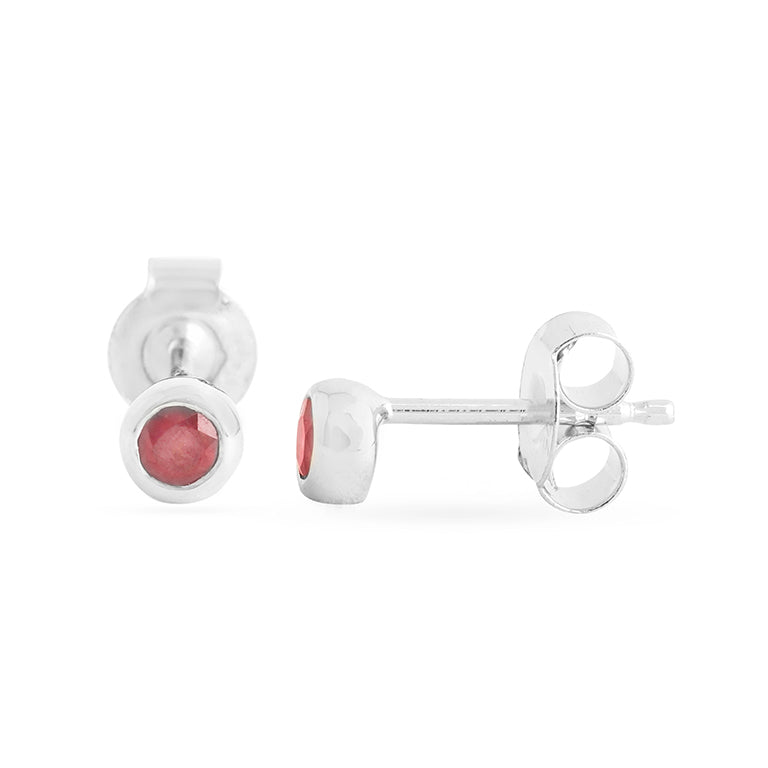 Ohrstecker ATHINA mit Rubin