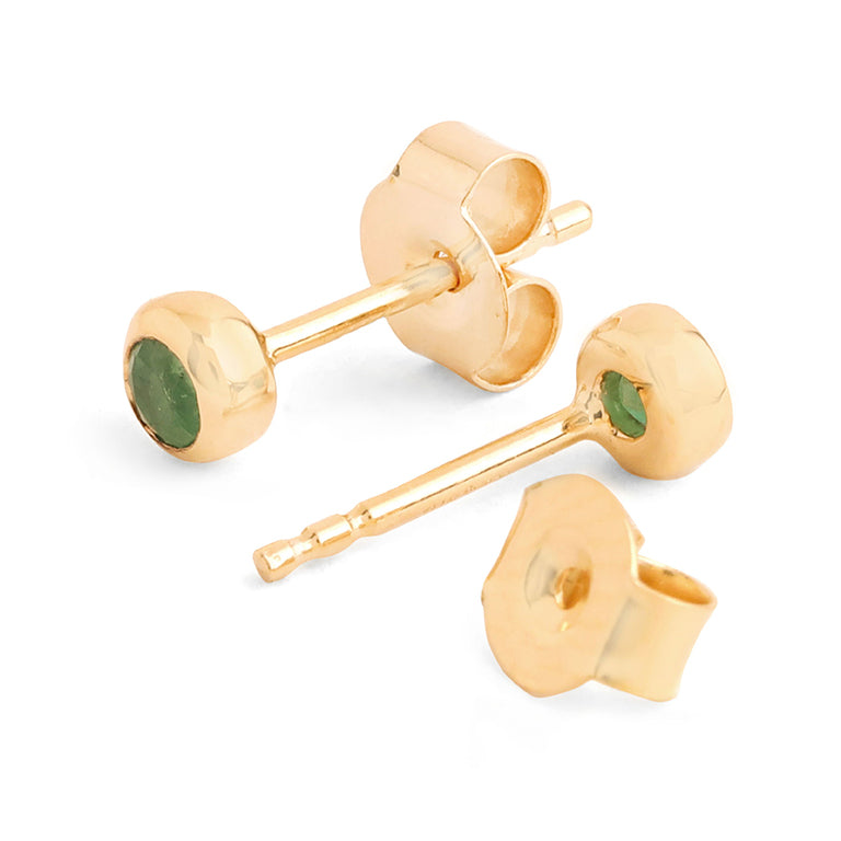 Ohrstecker ATHINA mit Smaragd