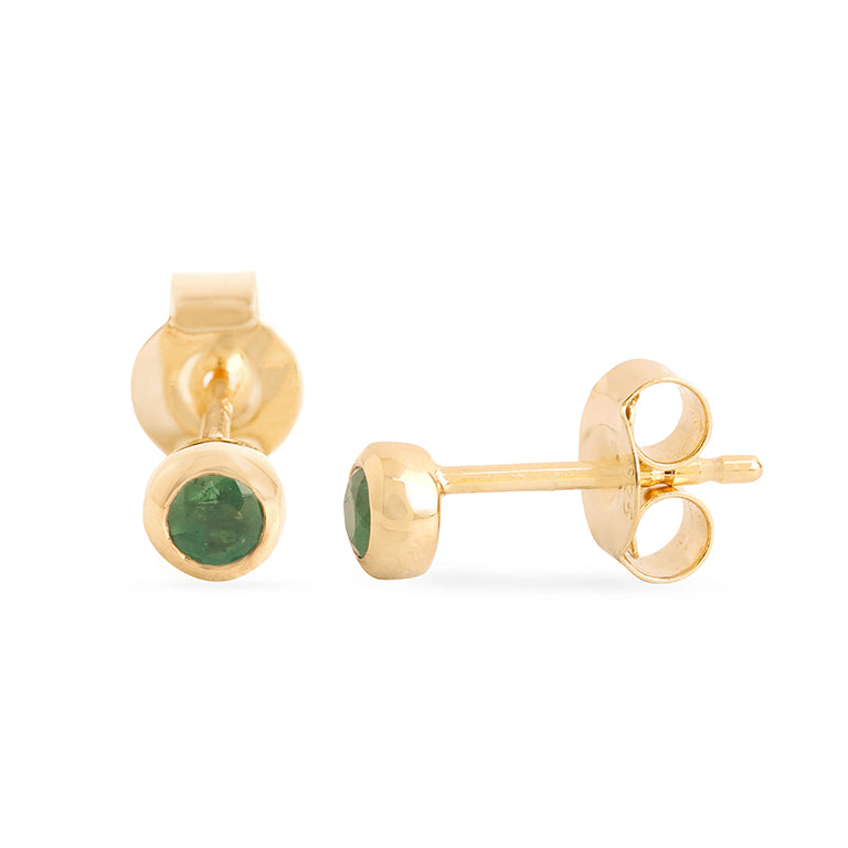 Ohrstecker ATHINA mit Smaragd