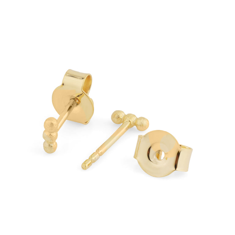 Ohrstecker BUBBLE 3fach matt