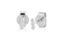 Ohrstecker BUBBLE 3fach matt