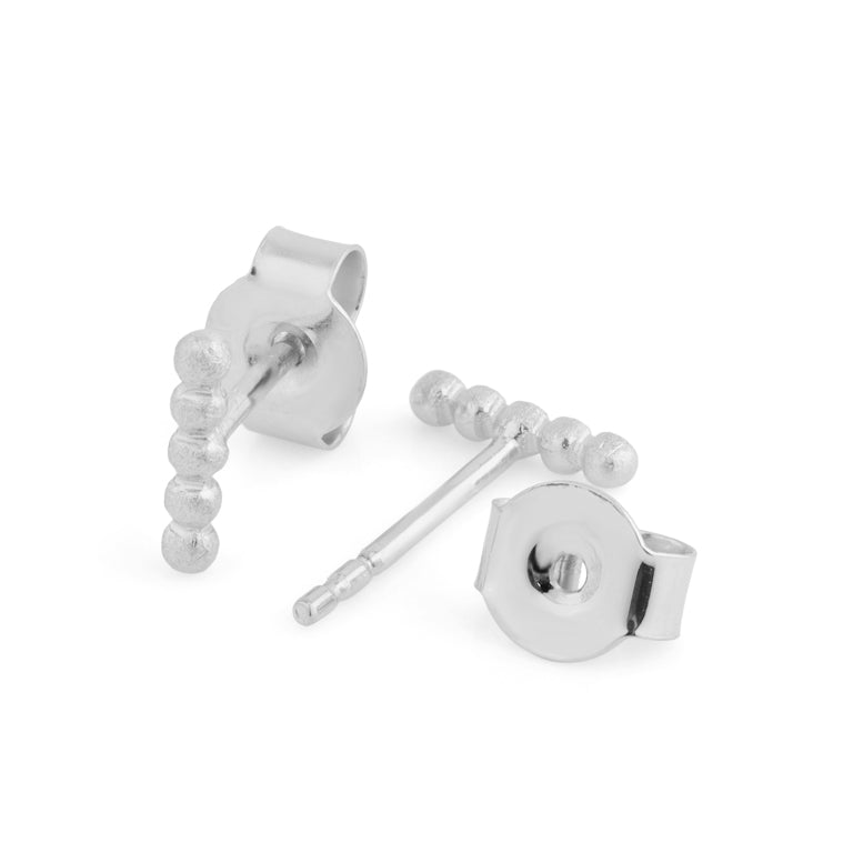 Ohrstecker BUBBLE 5fach matt
