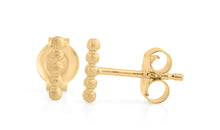 Ohrstecker BUBBLE 5fach matt