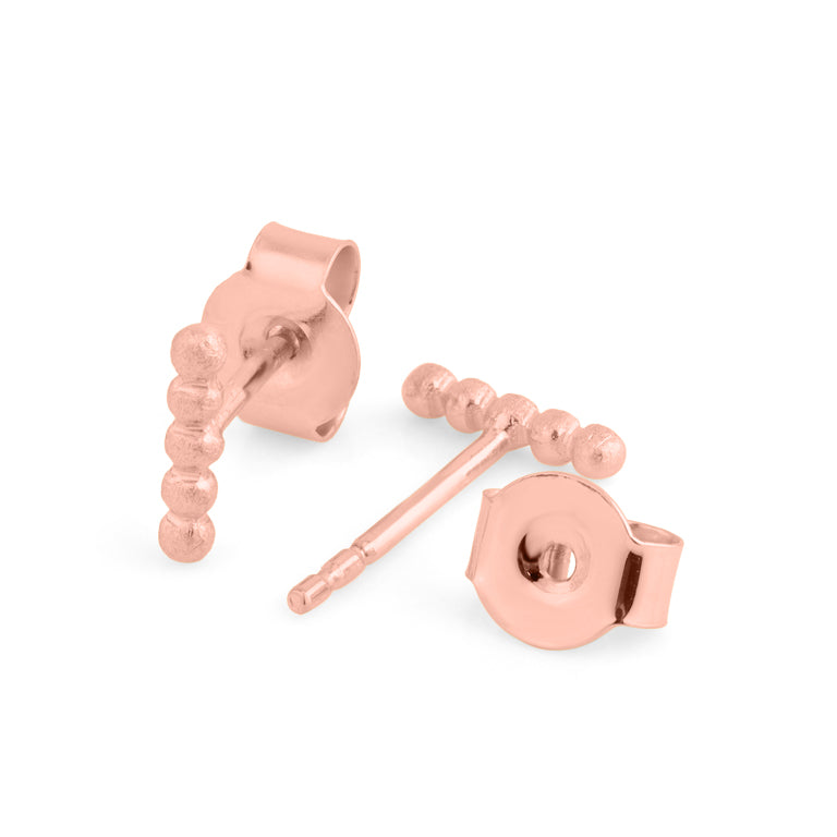 Ohrstecker BUBBLE 5fach matt