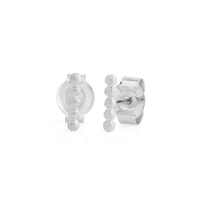Ohrstecker BUBBLE 5fach matt